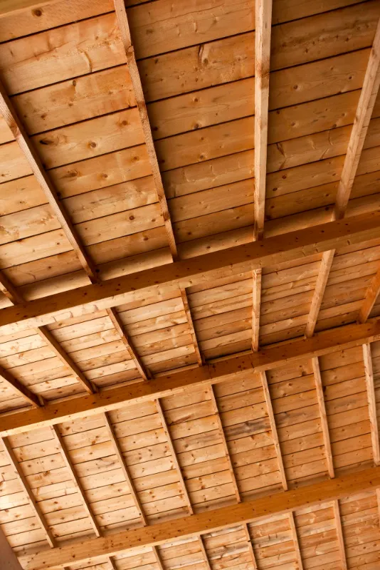 techos en madera
